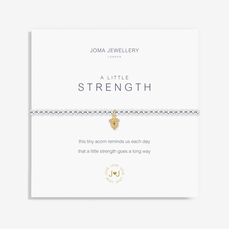 Joma Jewellery "Strength" Silver Bracelet