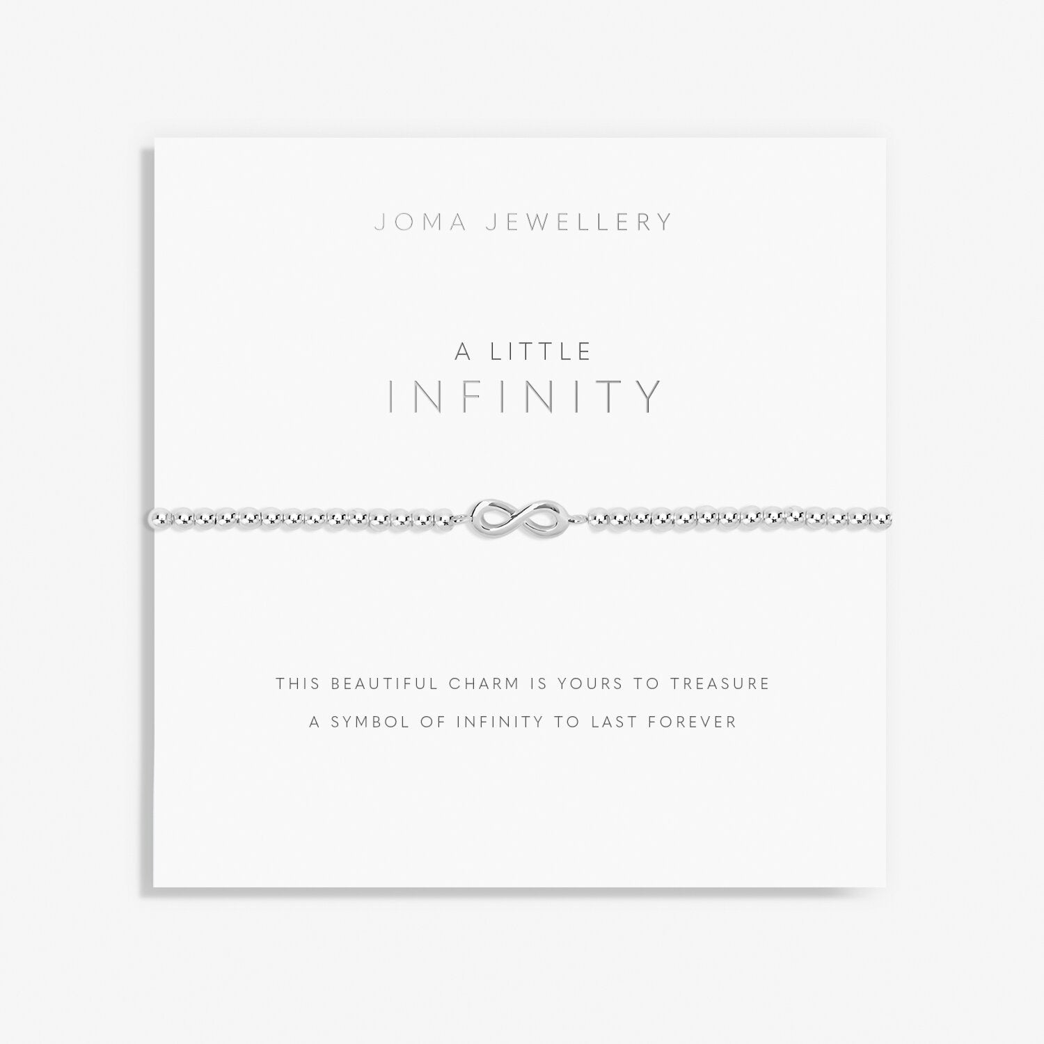 Joma Jewellery "Infinity" Silver Bracelet