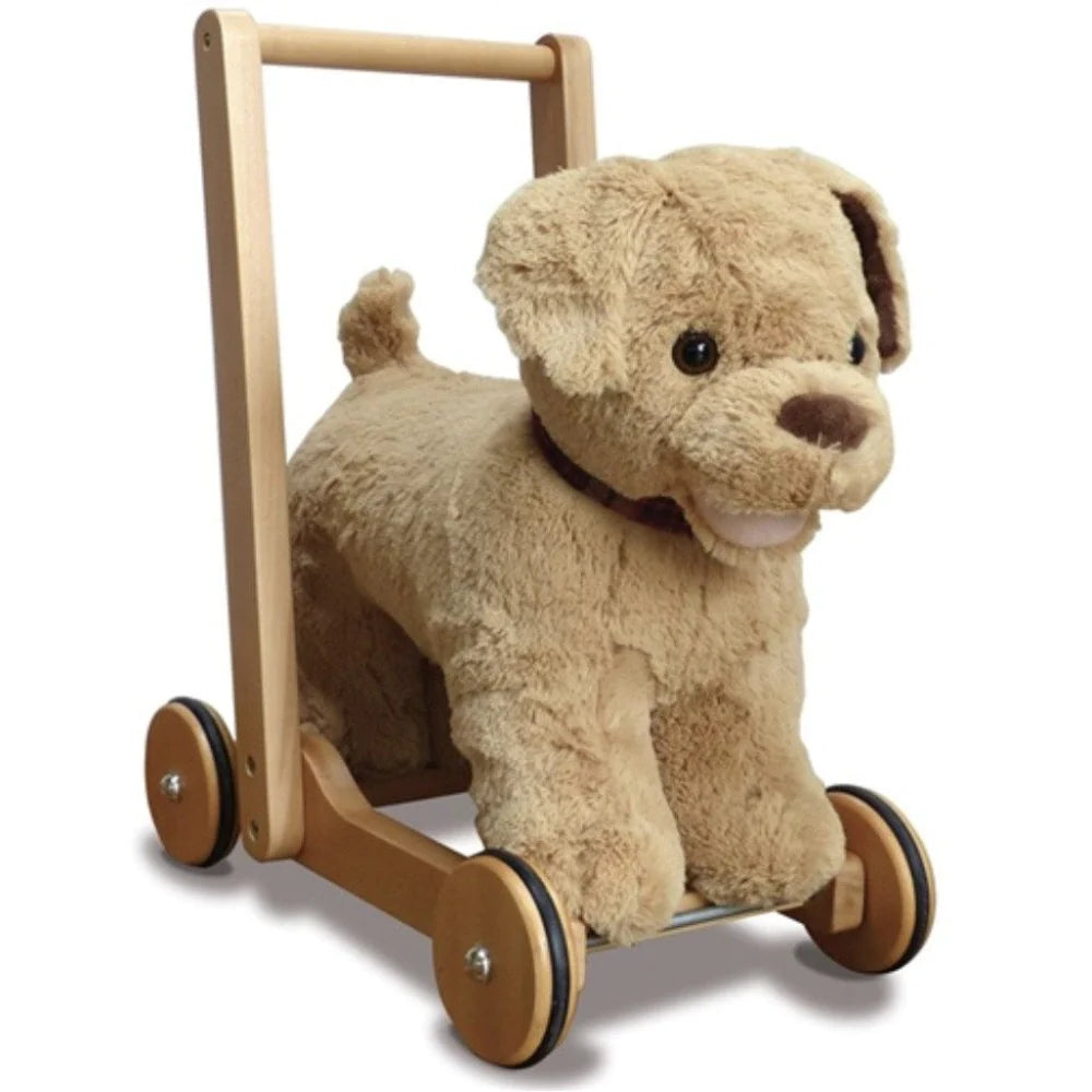 Little Bird Told Me "Dexter The Dog" Push Along Pup 12m+