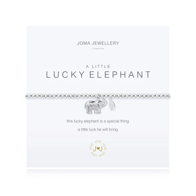 Joma Jewellery "Lucky Elephant" Silver Bracelet