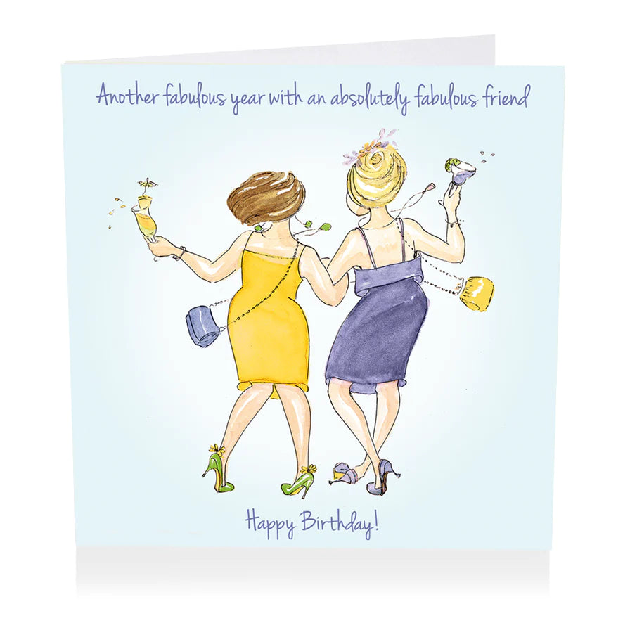 "Another Fabulous Year" Art Beat Greeting Card