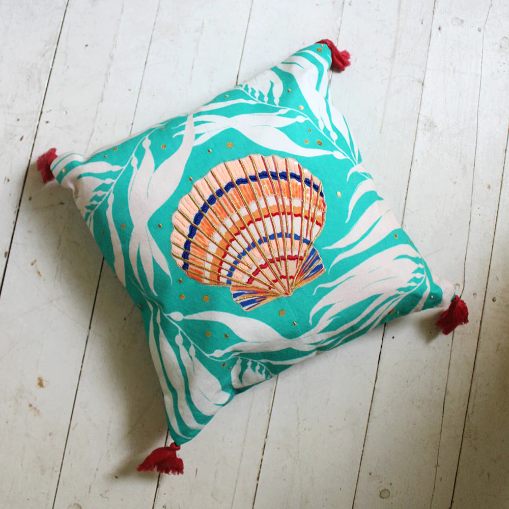 House Of Disaster "Coral Shell" Cushion 45cm