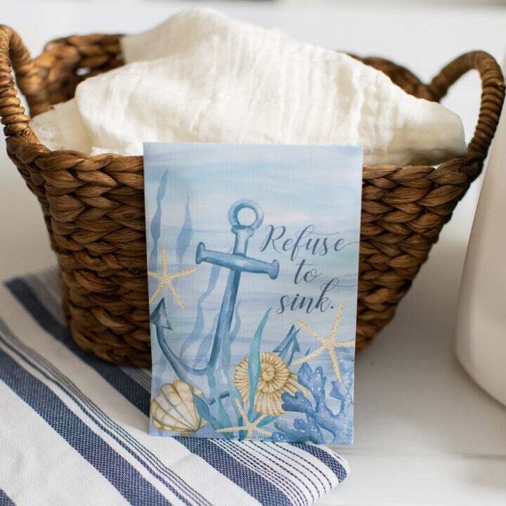 Willowbrook "Refuse To Sink" Large Scented Sachet