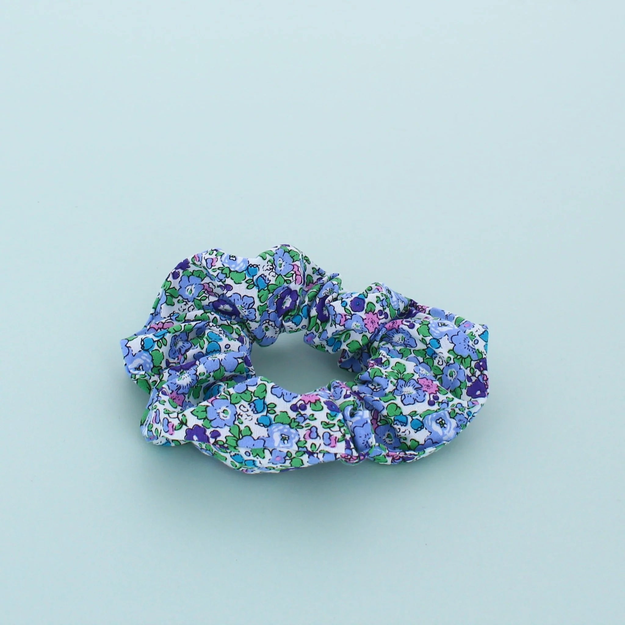Millie Mae Blue "Polly" Scrunchie