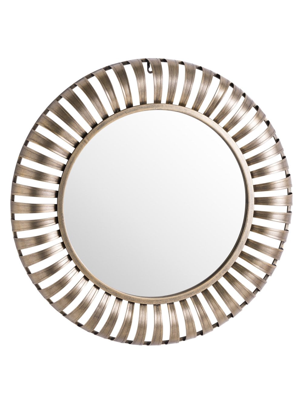 Hill Interiors Gold Circular "Kensington" Glass Mirror