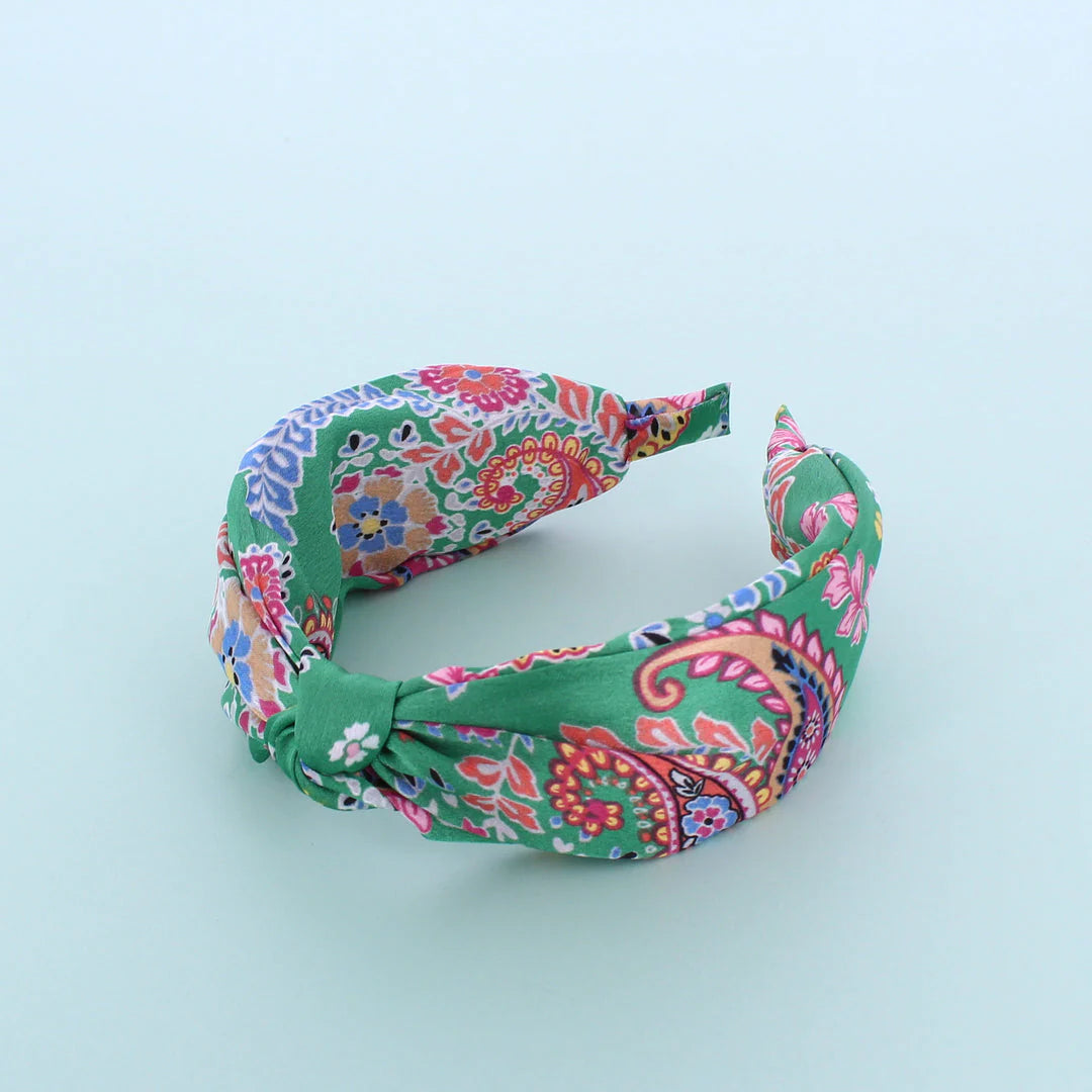 Millie Mae Green "Bohemian" Wide Headband