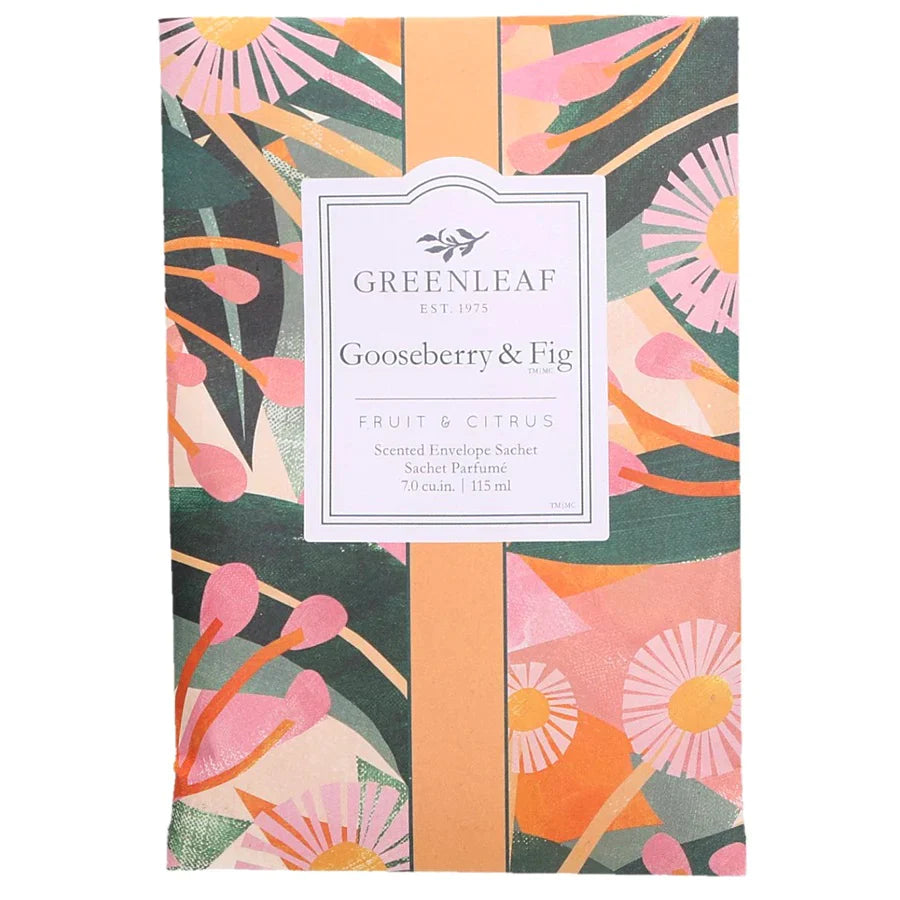 Greenleaf "Gooseberry & Fig" Large Scented Sachet