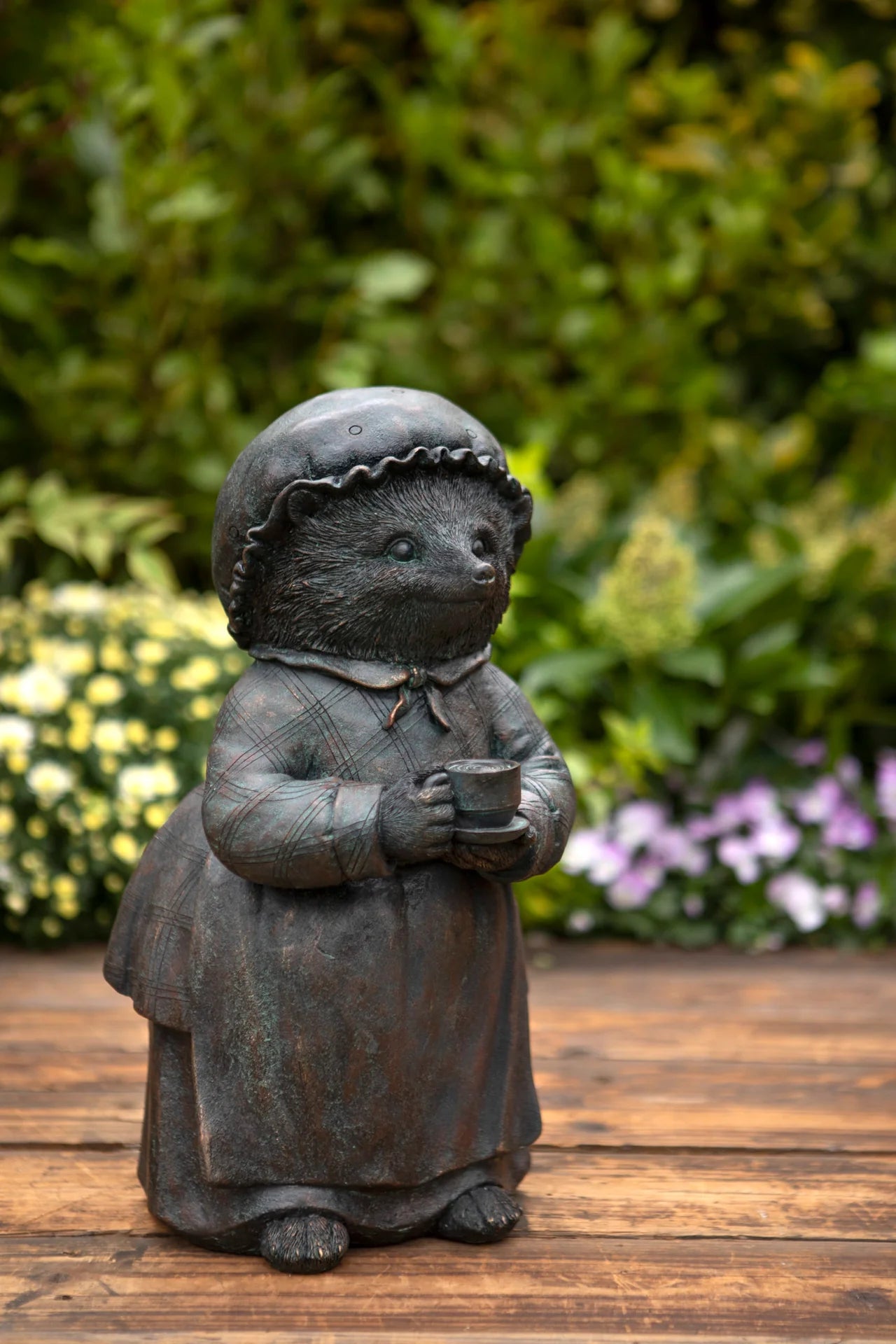 "Mrs Tiggy Winkle" Hedgehog Garden Ornament