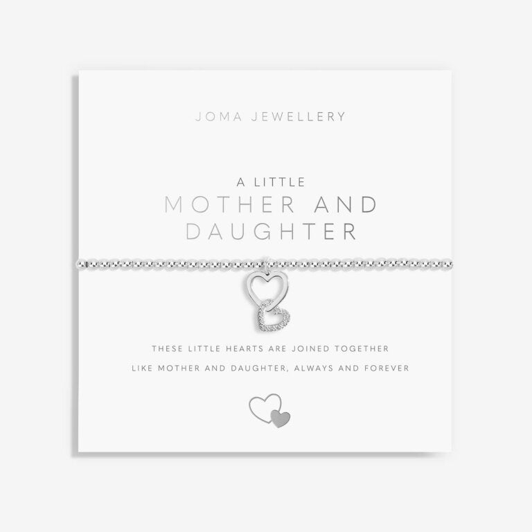 Joma Jewellery "Mother And Daughter" Silver Bracelet