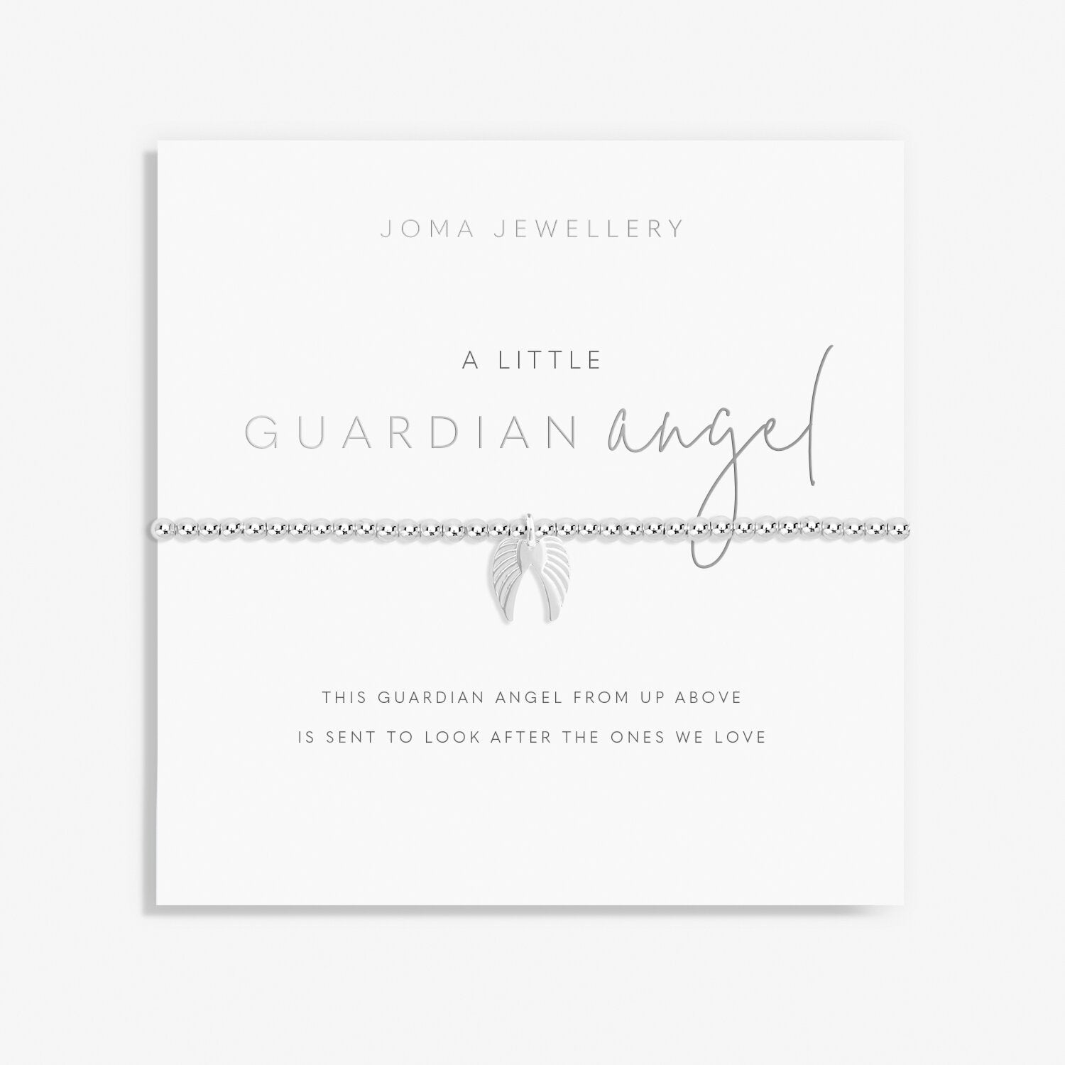 Joma Jewellery "Guardian Angel" Wing Silver Bracelet