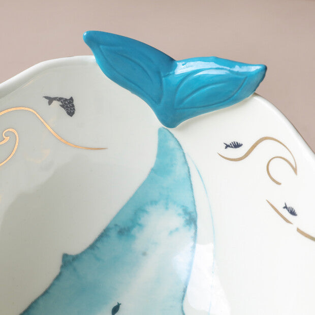 House Of Disaster Whale Porcelain Bowl