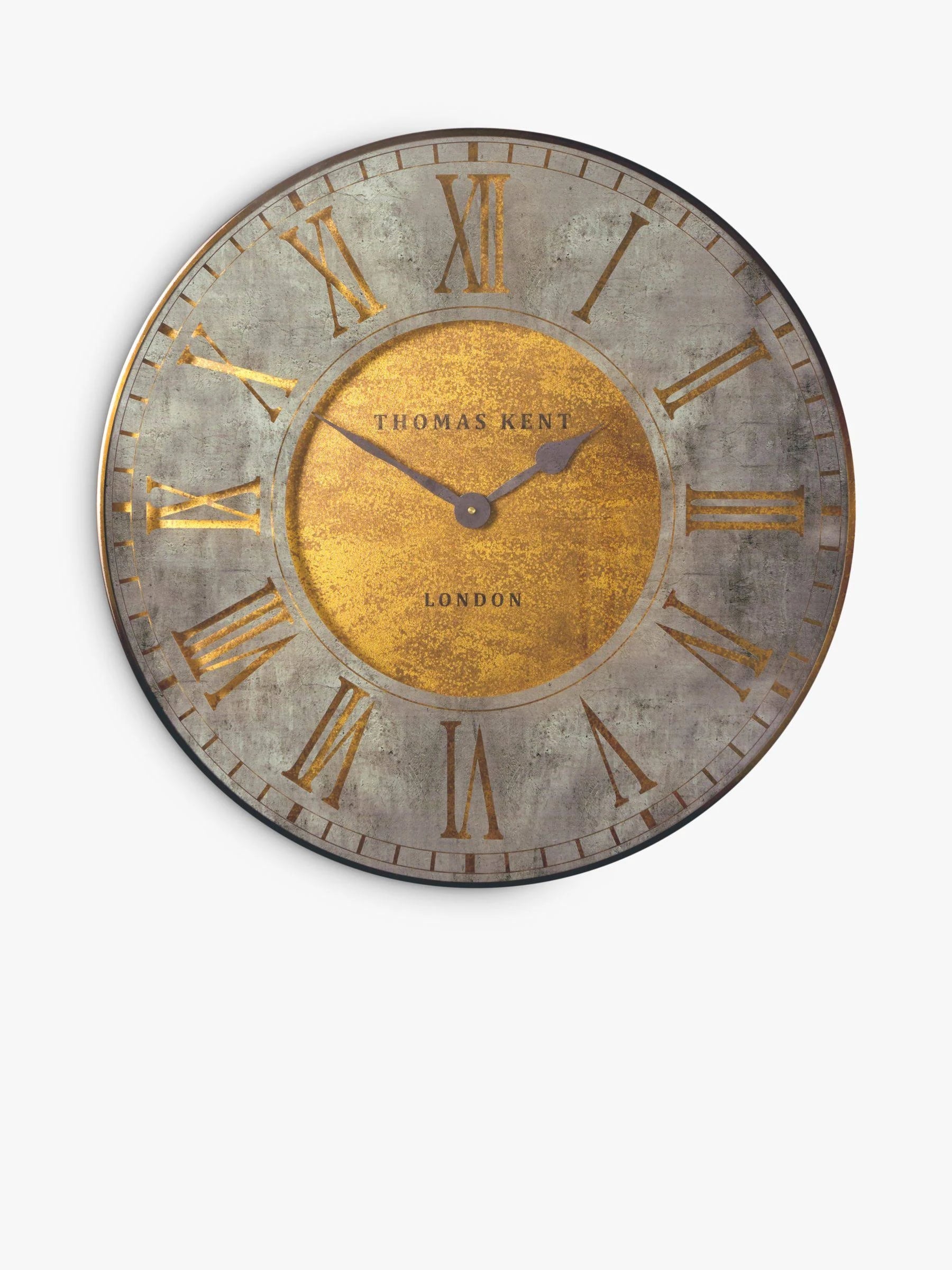 Thomas Kent "Florentine" 76cm Brass Clock