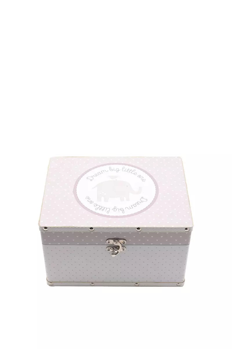 Petit Cheri Set Of Two "Neutral" Elephant Luggage Boxes