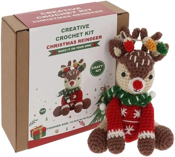 Rudolph The Reindeer Creative Crochet Kit