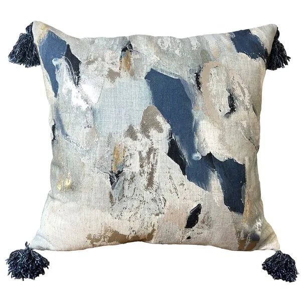 Malini "Vision Blue" Cushion 45cm