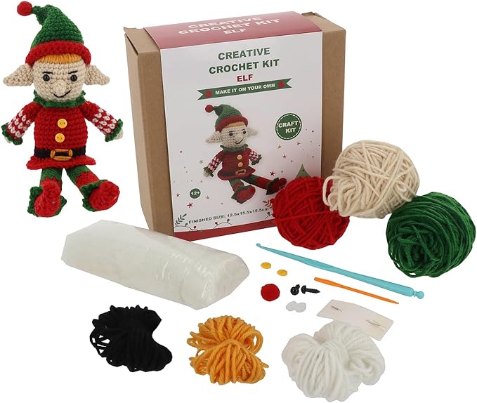 Cheeky Elf Creative Crochet Kit