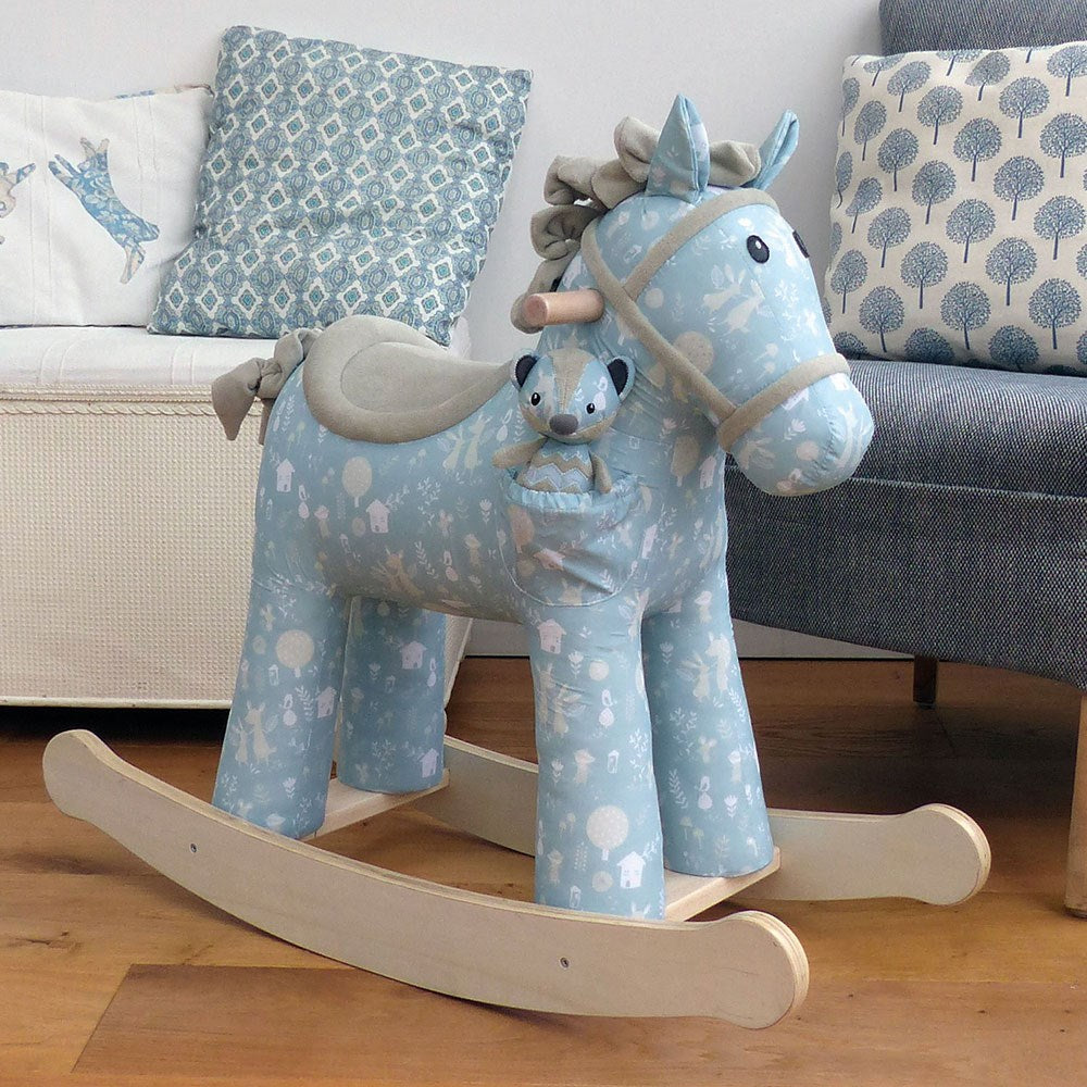 Little Bird Told Me "Finn & Munchkin" Rocking Horse 12m+