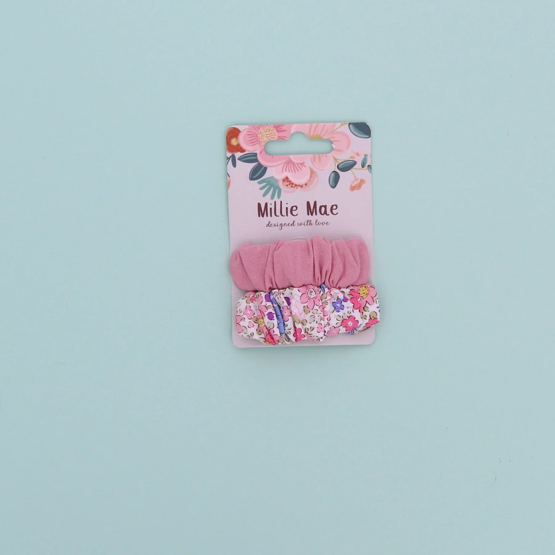 Millie Mae Set Of 2 "Pink Polly" Hair Clips