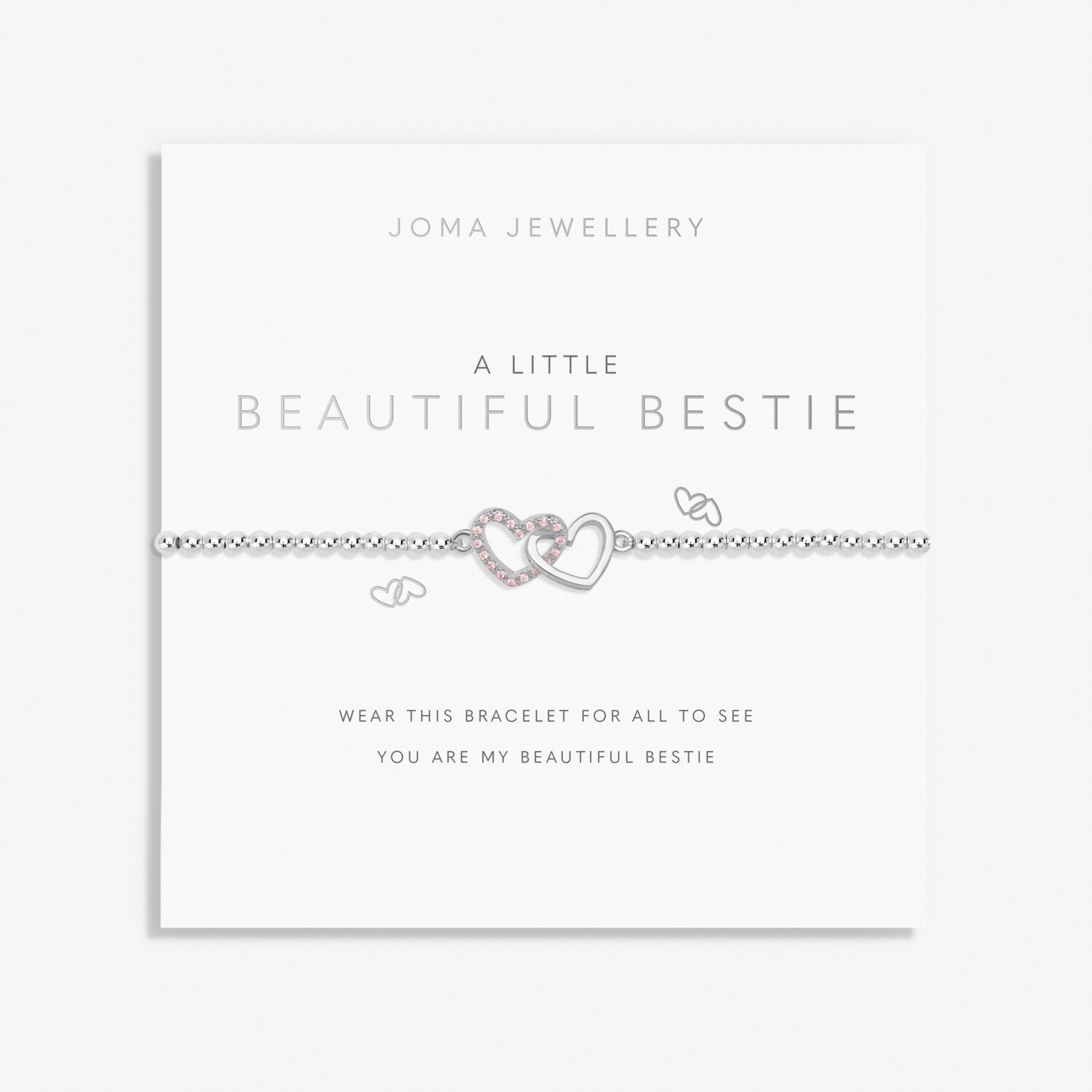 Joma Jewellery "Beautiful Bestie" Silver Bracelet