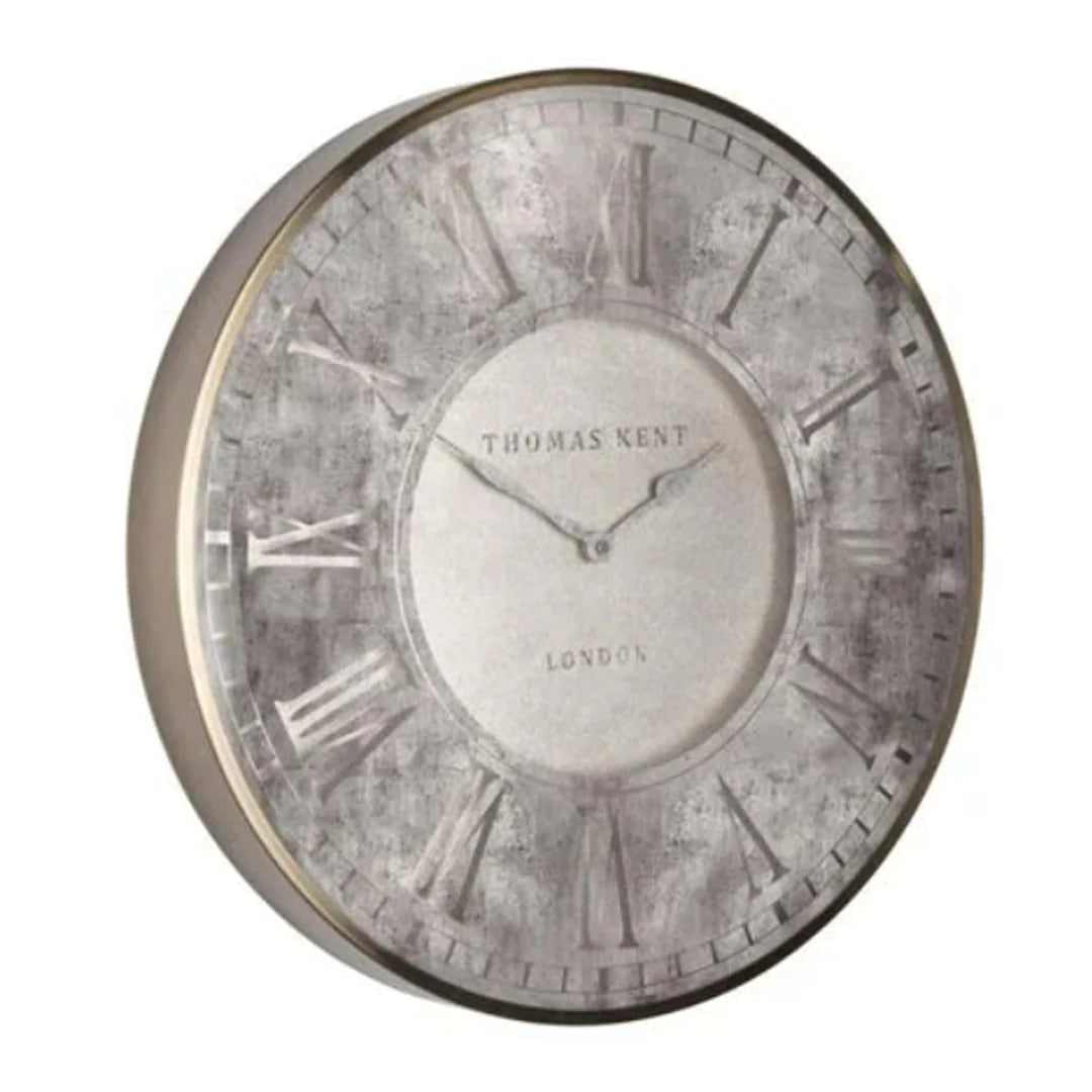 Thomas Kent "Florentine" 53cm Silver Clock