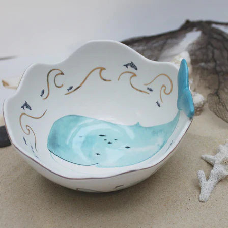 House Of Disaster Whale Porcelain Bowl