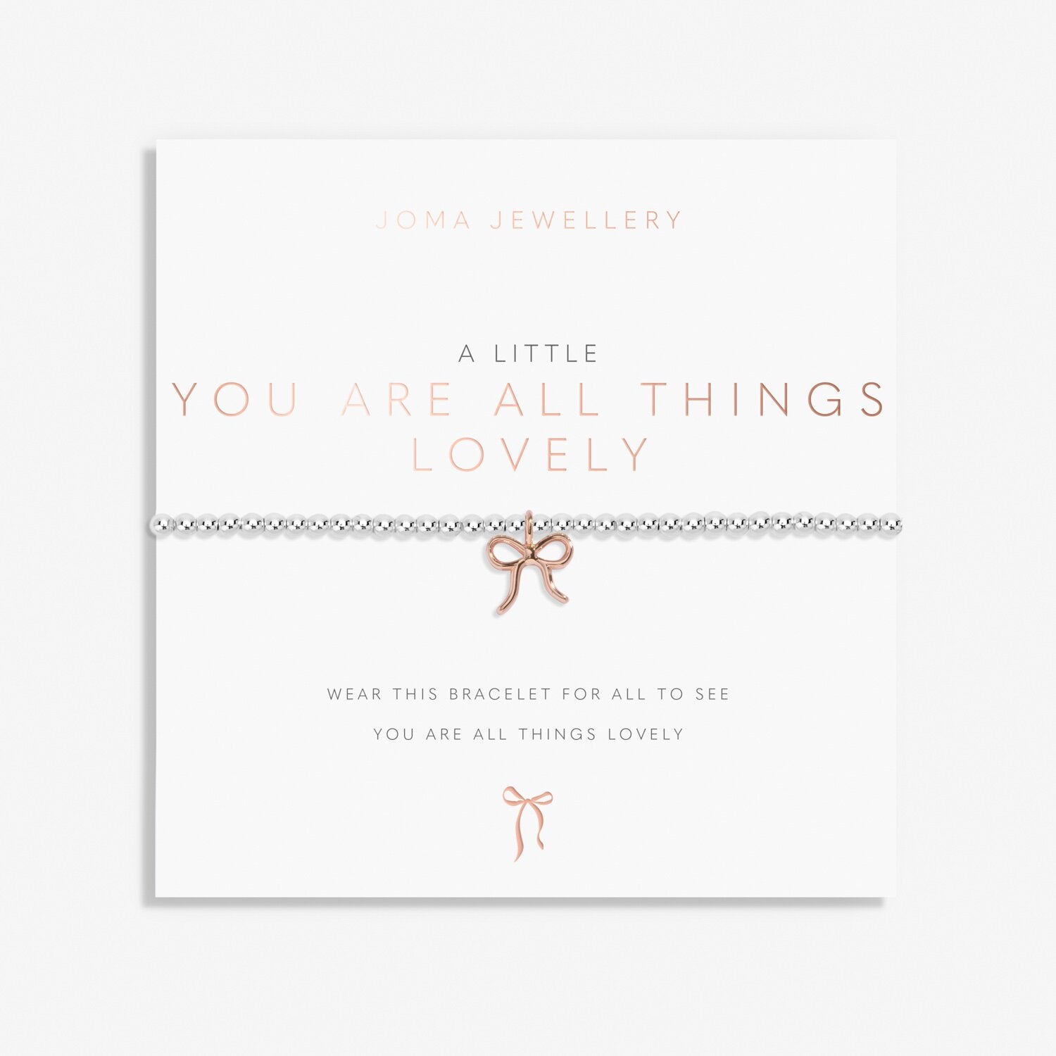 Joma Jewellery "Blessed To Have A Friend Like You" Silver Bracelet