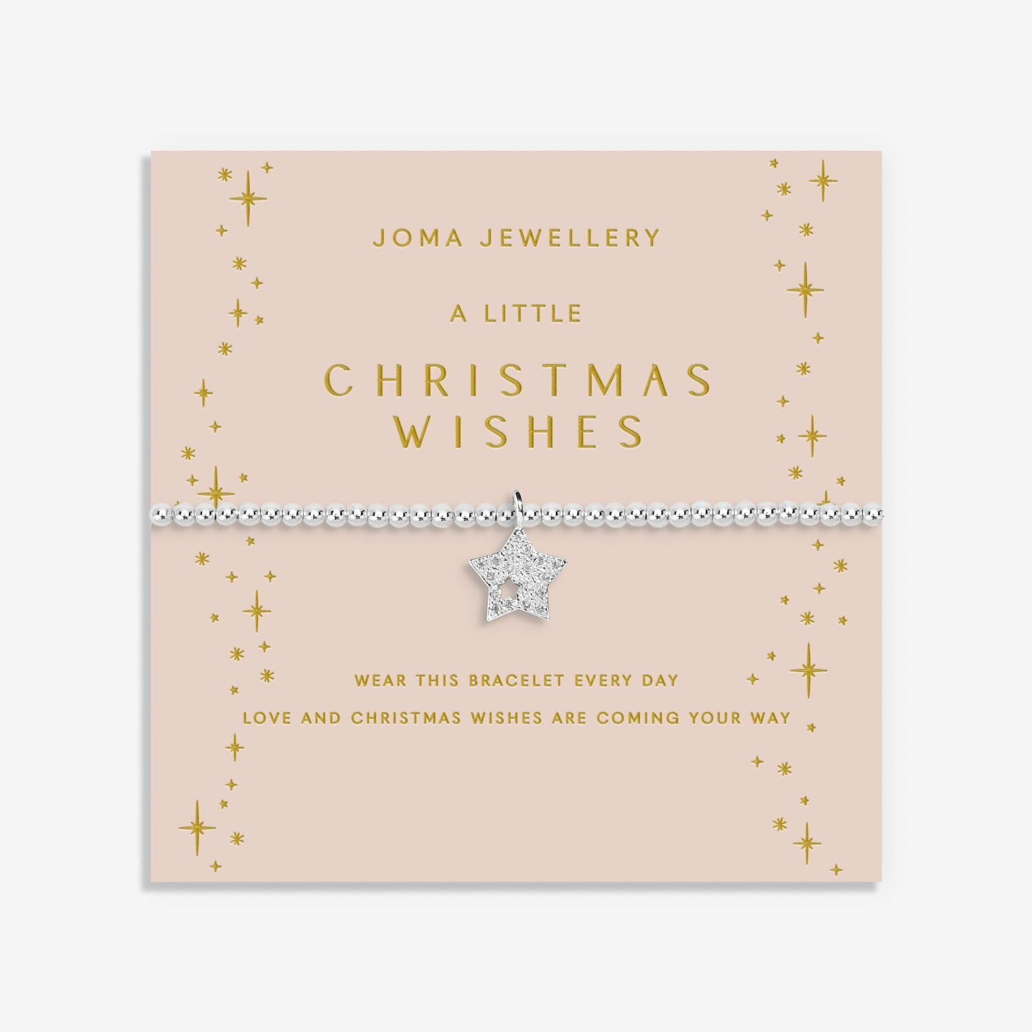 Joma Jewellery "Christmas Wishes" Silver Bracelet