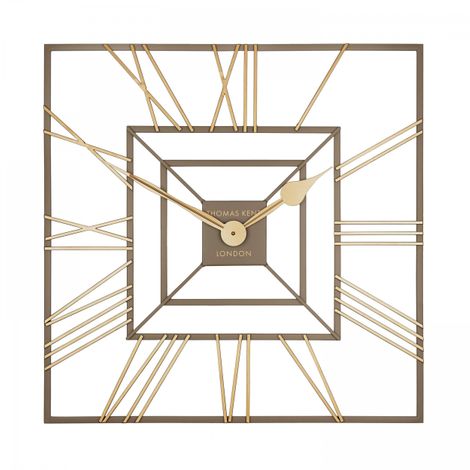 Summer House Square Large Wall Clock