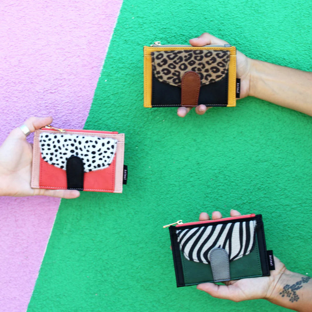 House Of Disaster "Animal Leopard Print Purse"