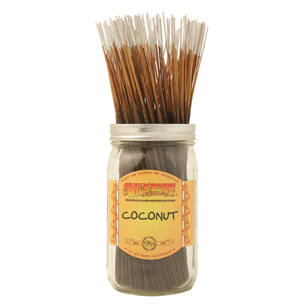 10 Wild Berry Incense Sticks 11" "Coconut"