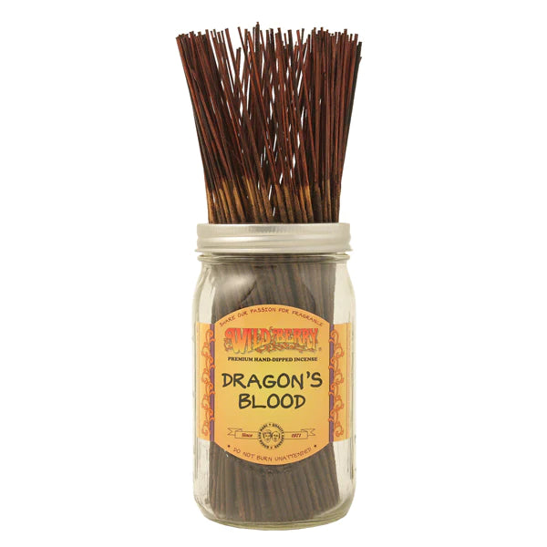 10 Wild Berry Incense Sticks 11" "Dragon Blood"