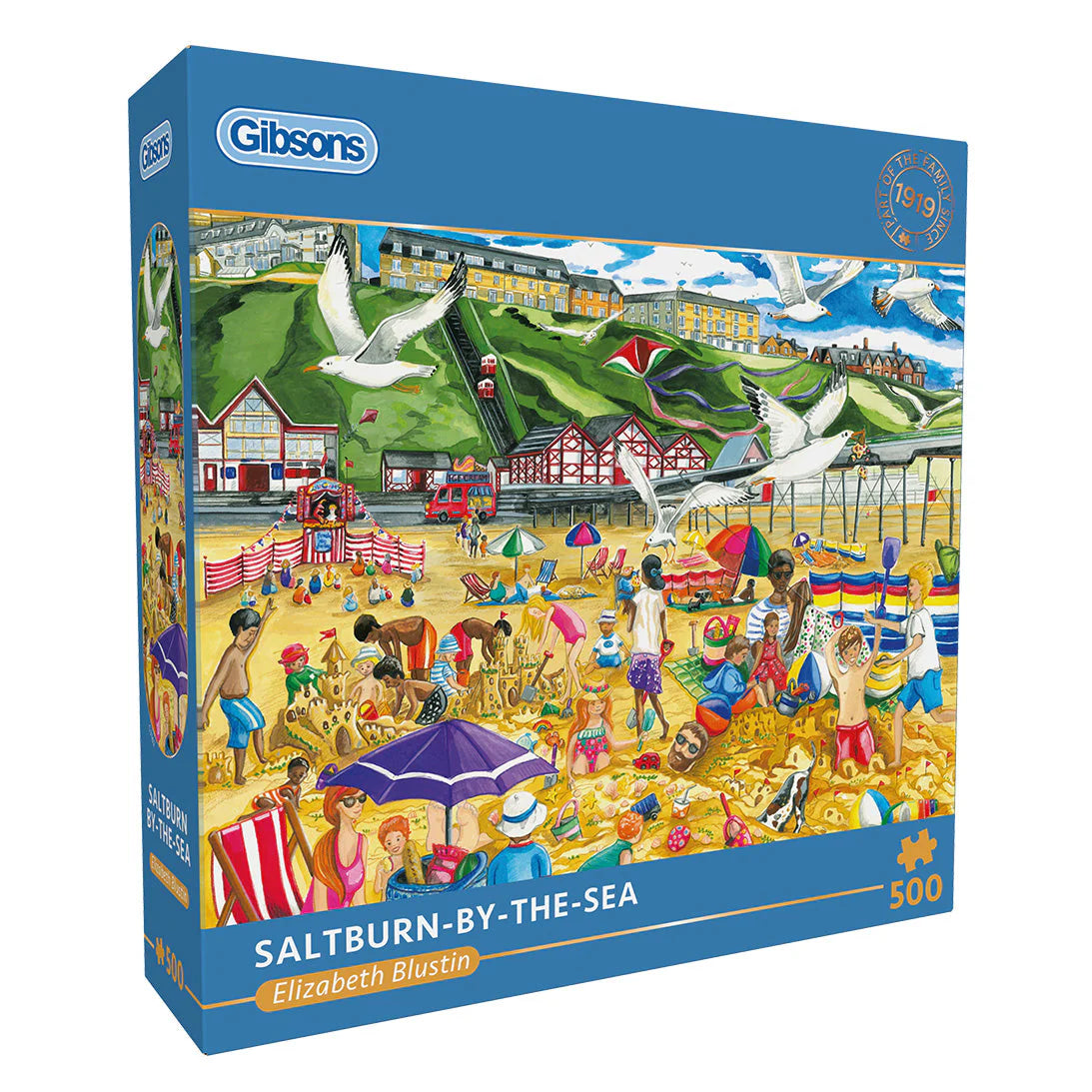 Gibson Games 500 Piece Jigsaw "SaltBurn By The Sea"