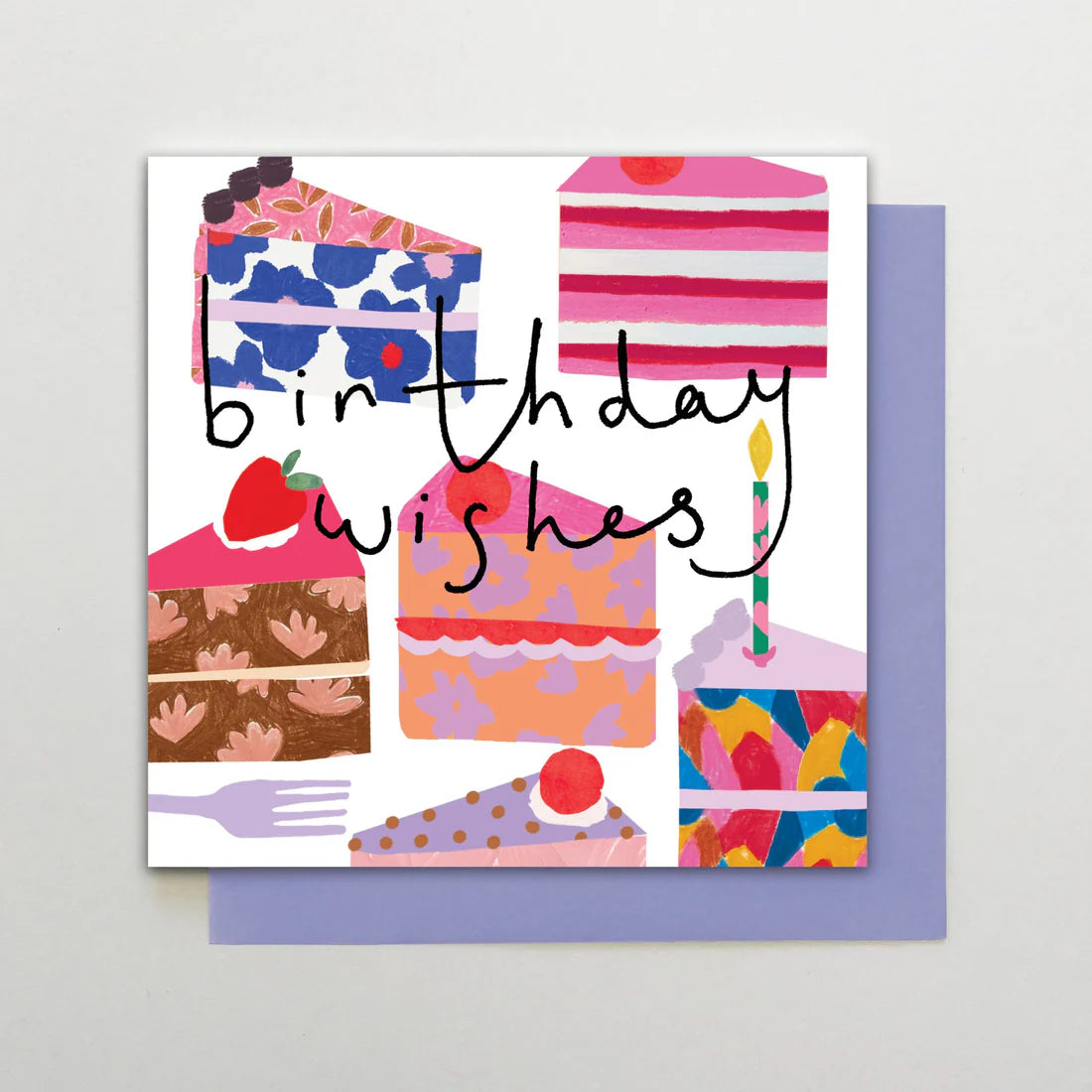 Birthday Cake Slices Card