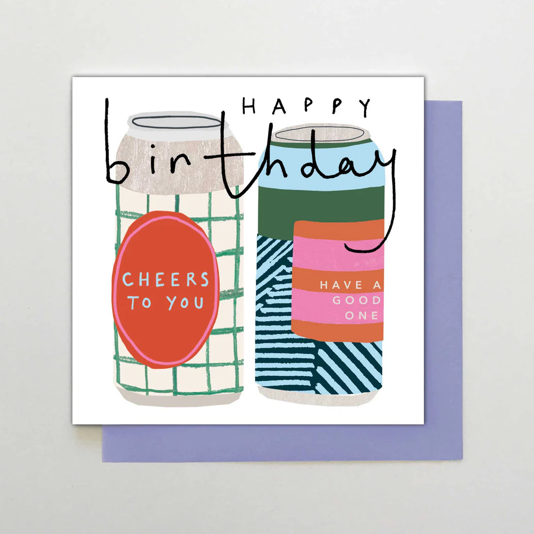 Birthday Beer Cans Card