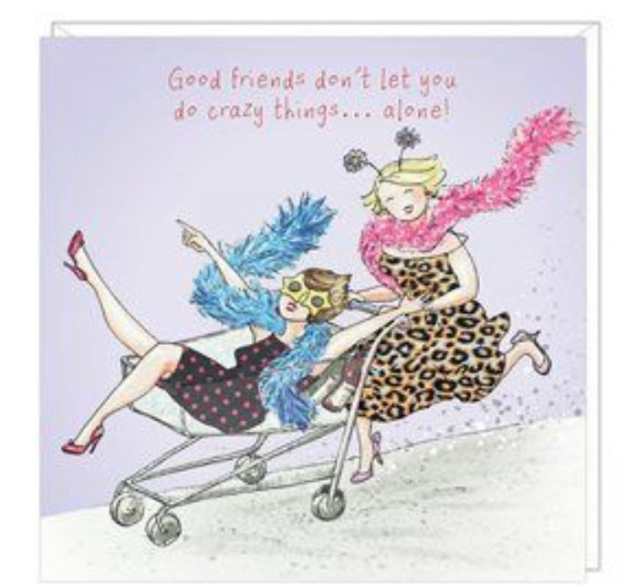 "Good Friends Art Beat Greeting Card