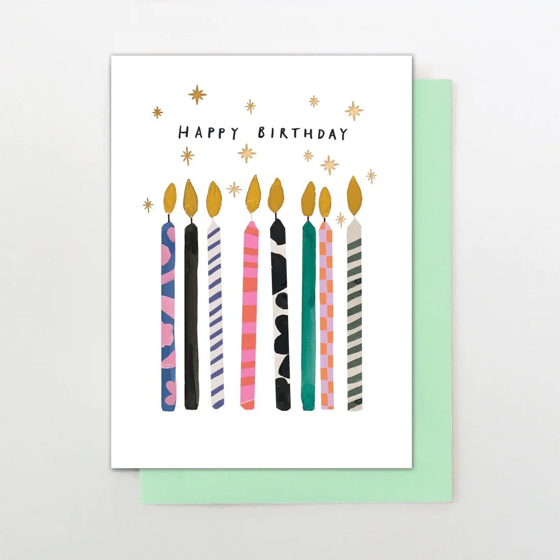 Sparkly Candles Card