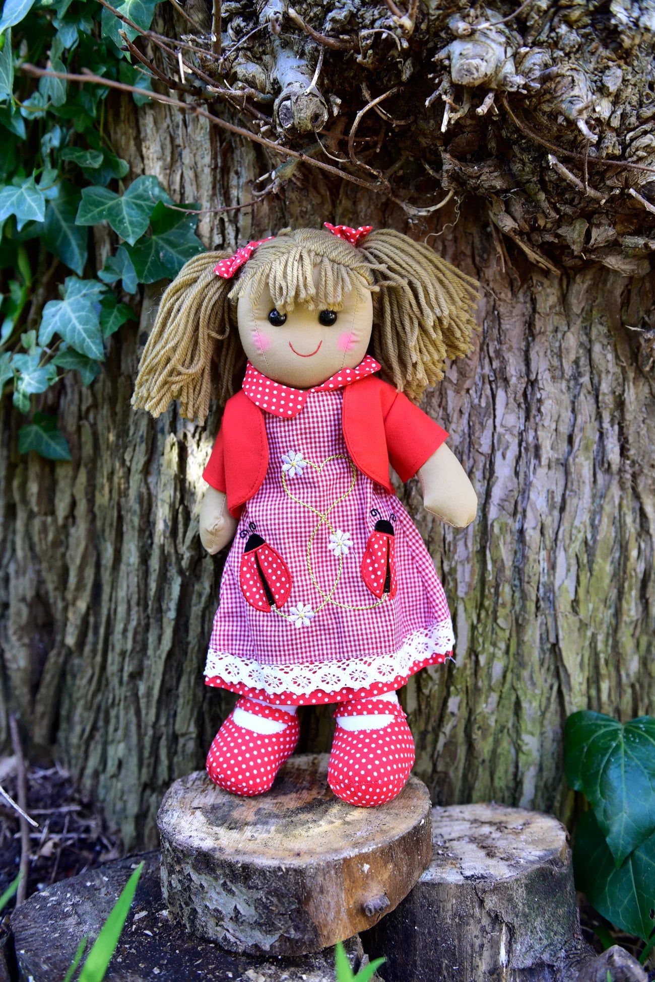 Powell Craft "Ladybird" 40cm Rag Doll