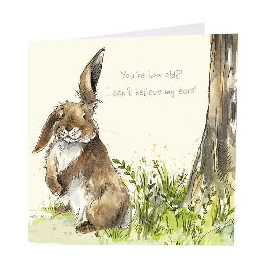 "Cant Believe My Ears" Art Beat Greeting Card