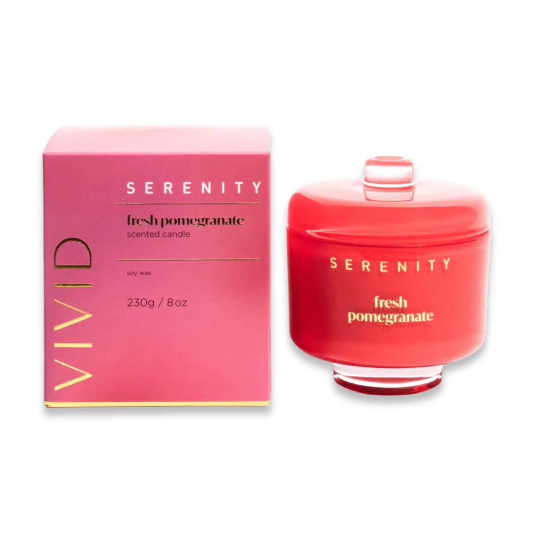Serenity - Fresh Pomegrante 230g Candle