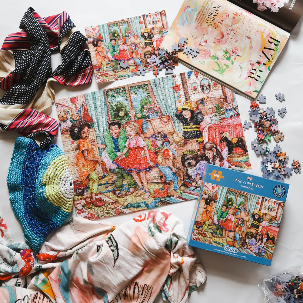 Gibson Games 500 Piece Jigsaw "Fancy Dress Fun"