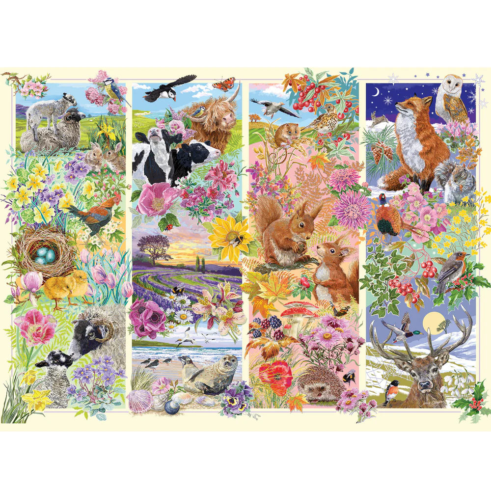 Gibson Games 1000 Piece Jigsaw "Through The Seasons"