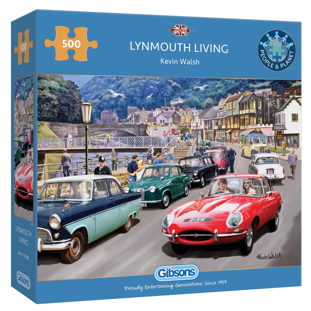 Gibson Games 500 Piece Jigsaw "Lynmouth Living"