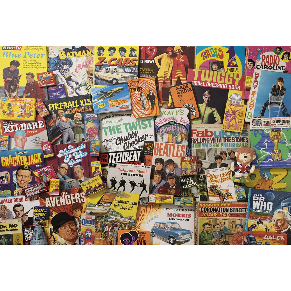 Gibson Games 1000 Piece Jigsaw "Spirit Of The 60's"
