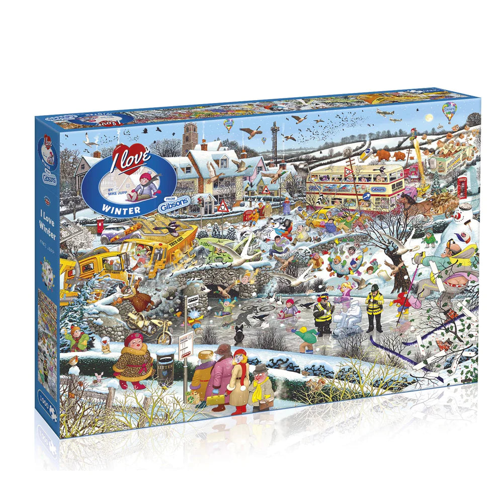 Gibson Games 1000 Piece Jigsaw "I Love Winter"