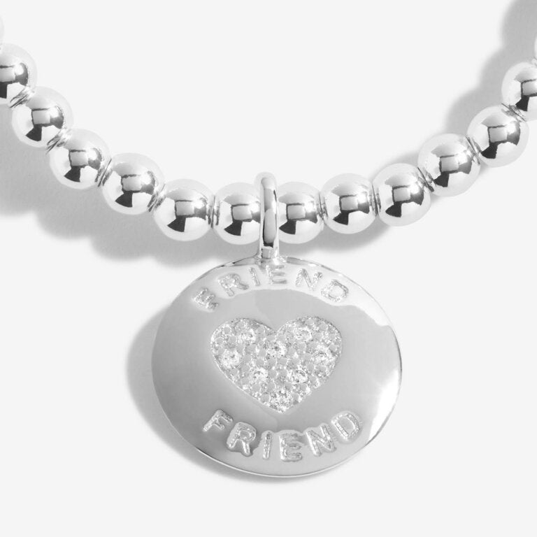 Joma Jewellery "Just For You Friend" Silver Bracelet