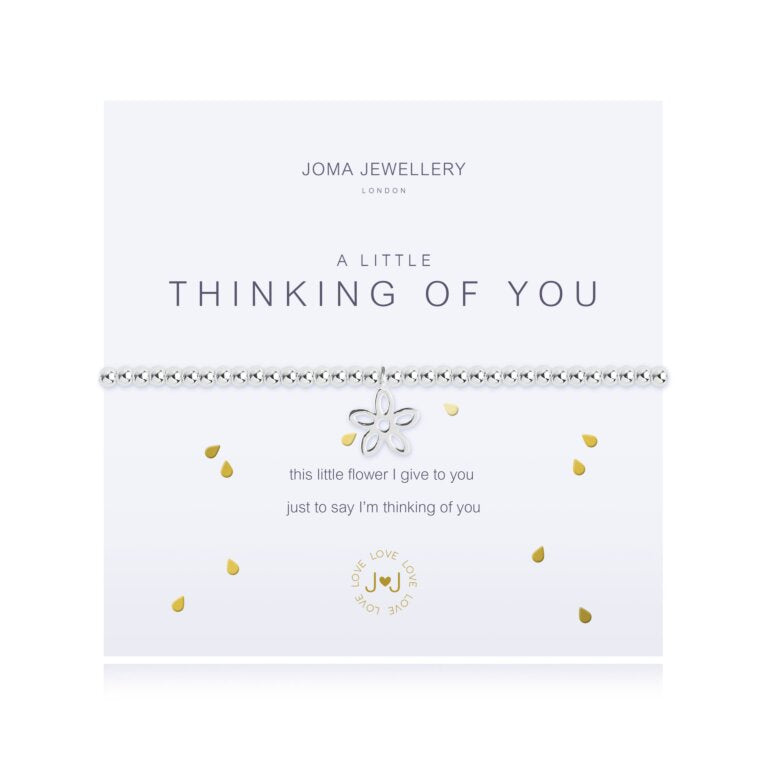 Joma Jewellery "Thinking Of You" Silver Bracelet