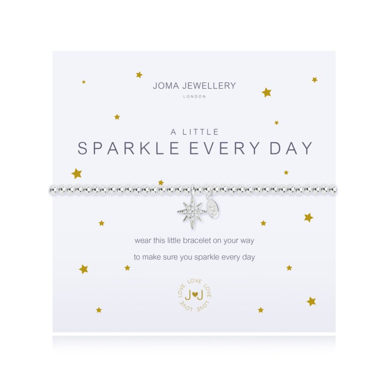 Joma Jewellery "Sparkle Every Day" Silver Bracelet