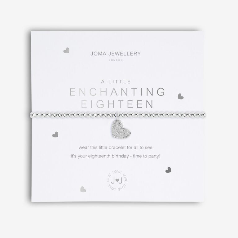 Joma Jewellery "Enchanting Eighteen" Silver Bracelet