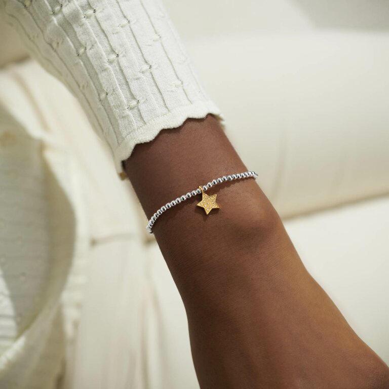 Joma Jewellery "Shine Bright On Your Birthday" Silver Bracelet
