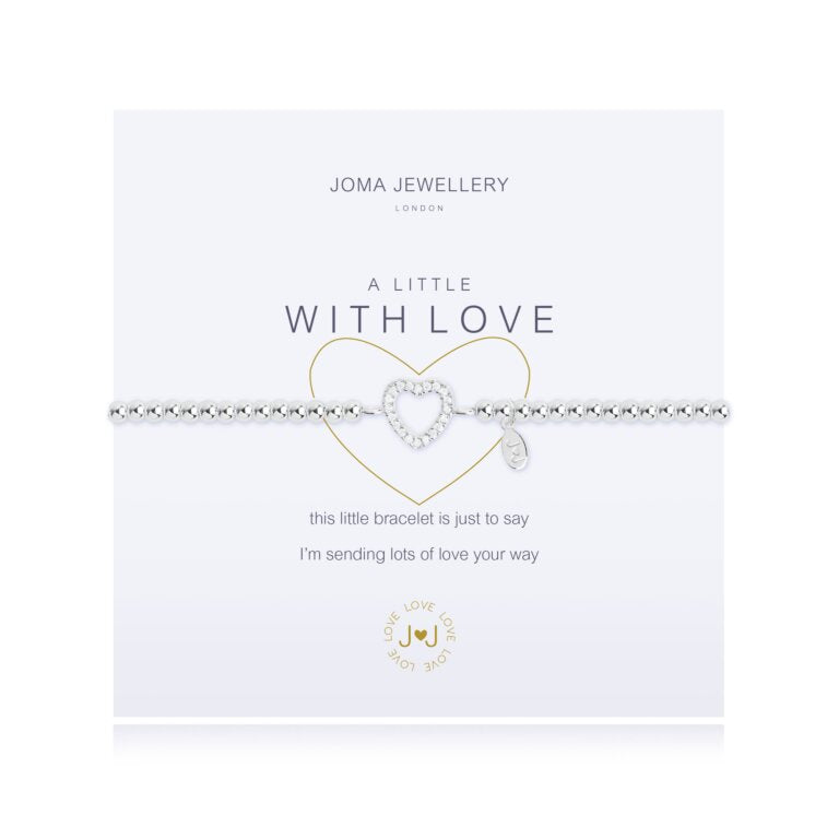 Joma Jewellery "With Love" Silver Bracelet